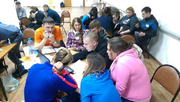 Алтайские волонтеры прошли тренировку в Москве
