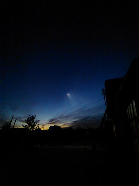 Ракета пролетела над Барнаулом