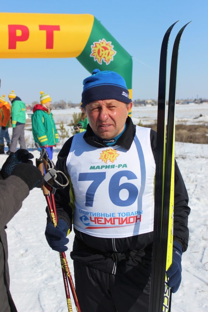 Александр Ракшин на марафоне в Белокурихе 5 апреля 2015 года